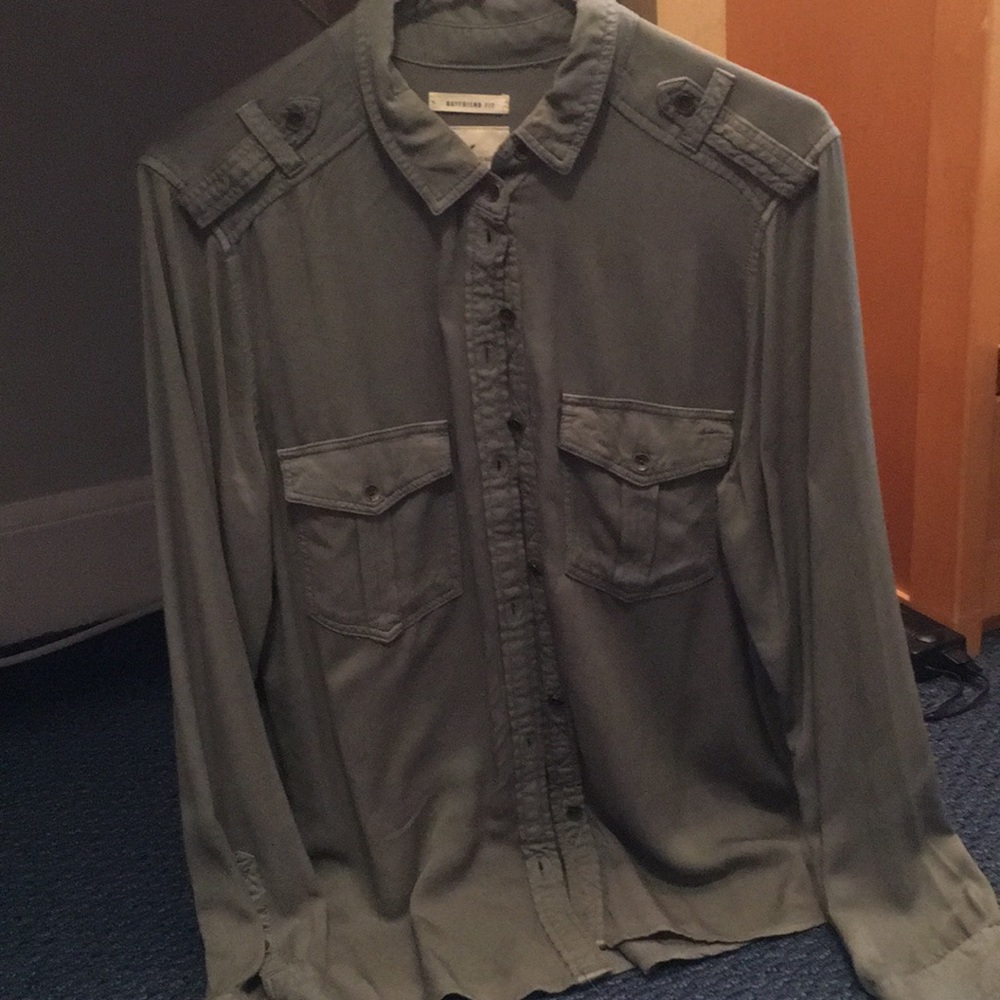 American Eagle Super Soft Button Up! - image 1